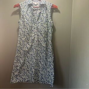 Ann Mashburn Blue Floral Blouse